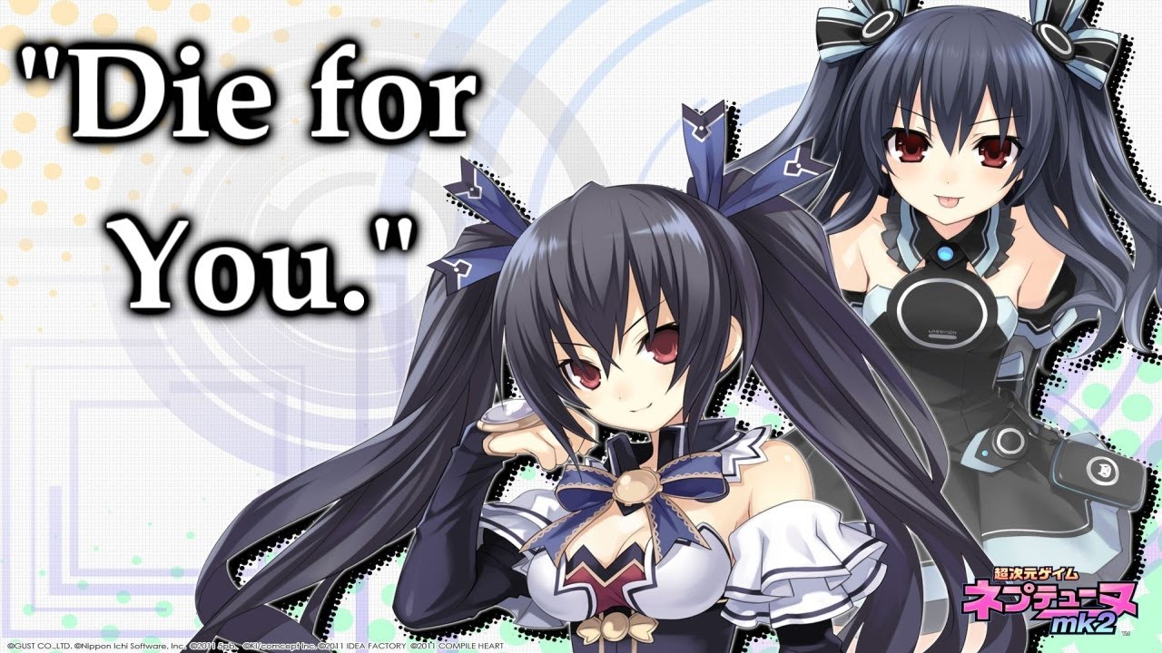 (HDN AMV) Noire and Uni Tribute-Die for You.