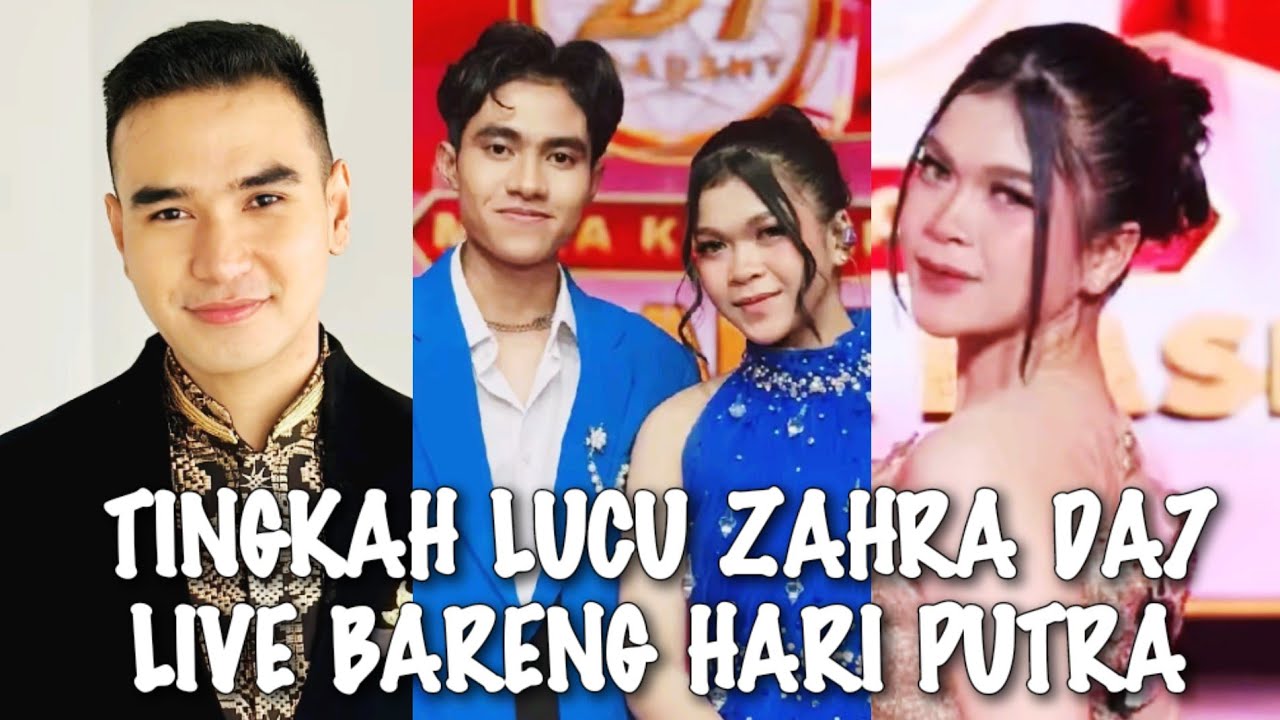 GEGER√√ KESERUAN LIVE ZAHRA BARENG HARI PUTRA BAHAS HAL INI