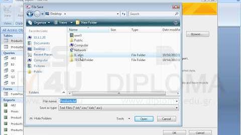 Export the Products table to the IL-ates\Files folder of your desktop, in text file format, and...