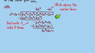 4 4 4 The Division Algorithm Part 3