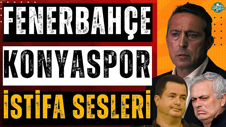 Fenerbahçe Konyaspor maç sonu yayını | İstifa sesleri... | Haluk Yürekli - Gökhan Dinç