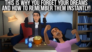 THIS IS WHY YOU FORGET YOUR DREAMS AND HOW TO REMEMBER THEM INSTANTLY! (CHRISTIAN ANIMATION)