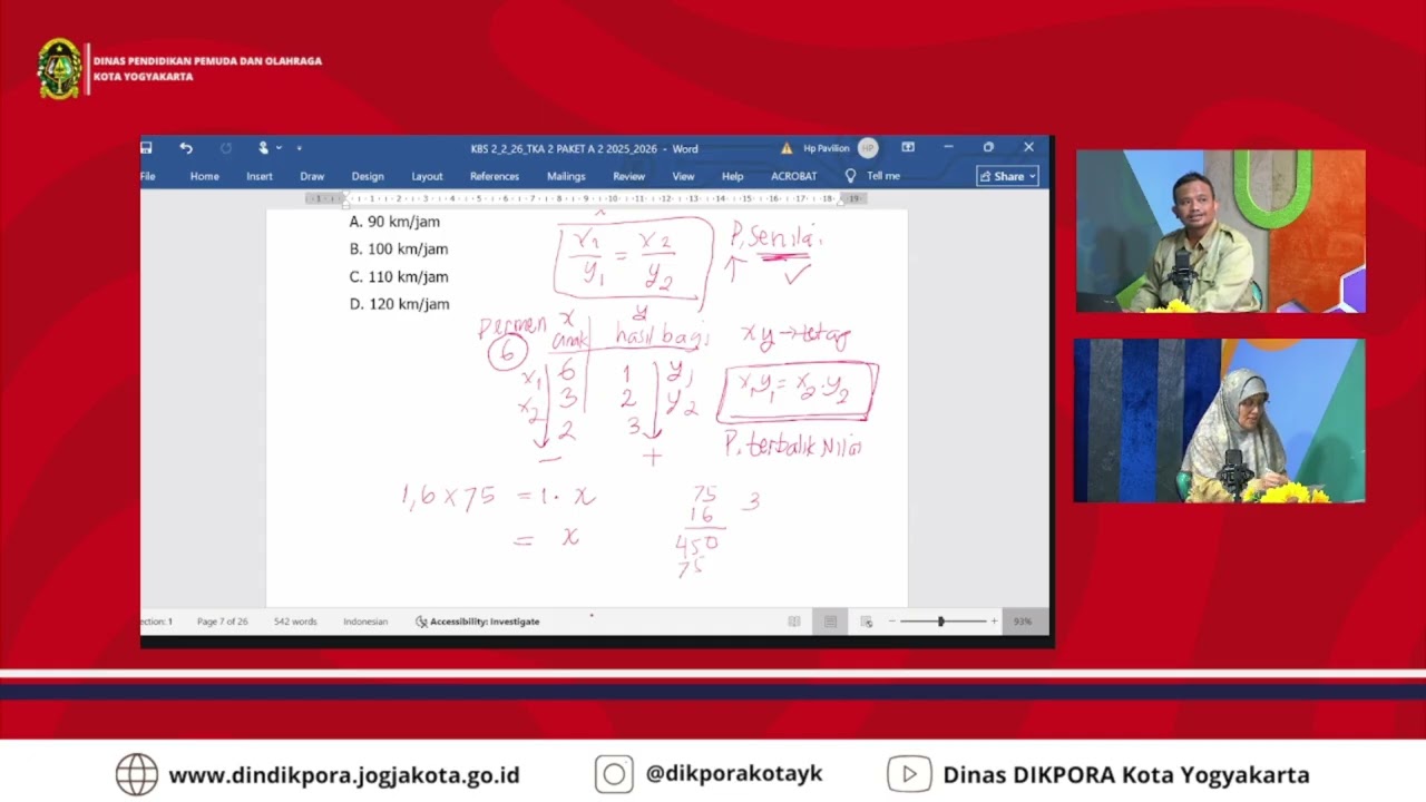 TKA Matematika - SMP #2