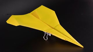 Longest flying paper plane. How to make easy paper plane