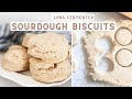 Homemade Sourdough Biscuits | Long fermented