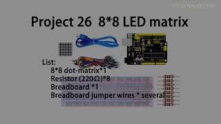 8x8 LED matrix
