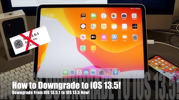 How to Downgrade From iOS 13.5.1 to iOS 13.5 and Jailbreak with Unc0ver!