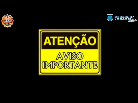 ⚠️ AVISO IMPORTANTE ⚠️ LIVE HOJE ÀS 17h15 | NÃO PERCA