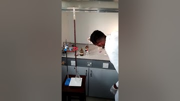QUANTITATIVE ANALYSIS. PART 2. IODINE/THIOSULPHATE TITRATION