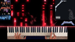 NOTHING ELSE MATTERS - METALLICA SICK PIANO COVER!!!!! (AMAZING SOLO!)