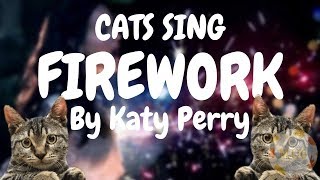 Cats Sing Firework by Katy Perry | Cats Singing Song