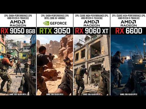 RX 9050 VS RX 9060XT VS RTX 5050 FHD GAMING BENCHMARKS+ 9800X3D Which is BEST GPU VALUE IN 2026 