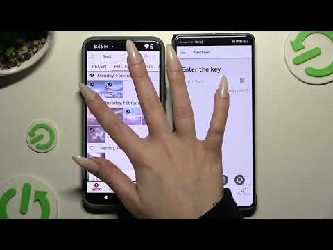 How to Transfer Files From an Android Device to Huawei Mate X6 - Send Anywhere