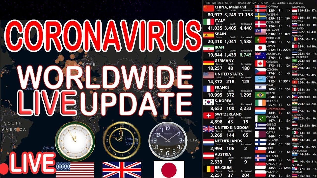 Coronavirus Live Updates - Coronavirus Outbreak Live Map, Coronavirus News 26th March, 2020