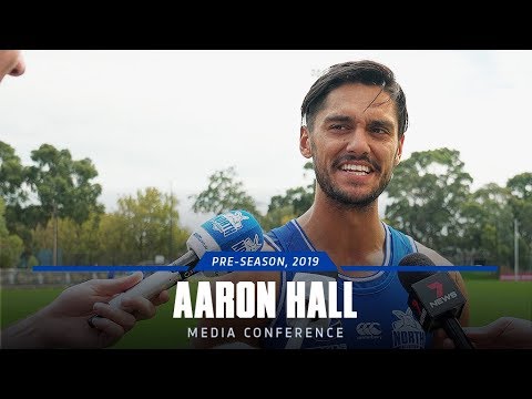 Aaron Hall media conference (March 8, 2019) football score