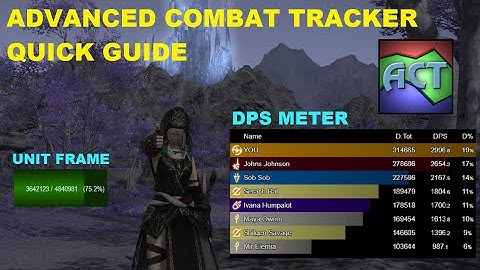 Best DPS Meter/Enemy Unit Frame for FFXIV - Installation/Setup (Quick Guide)