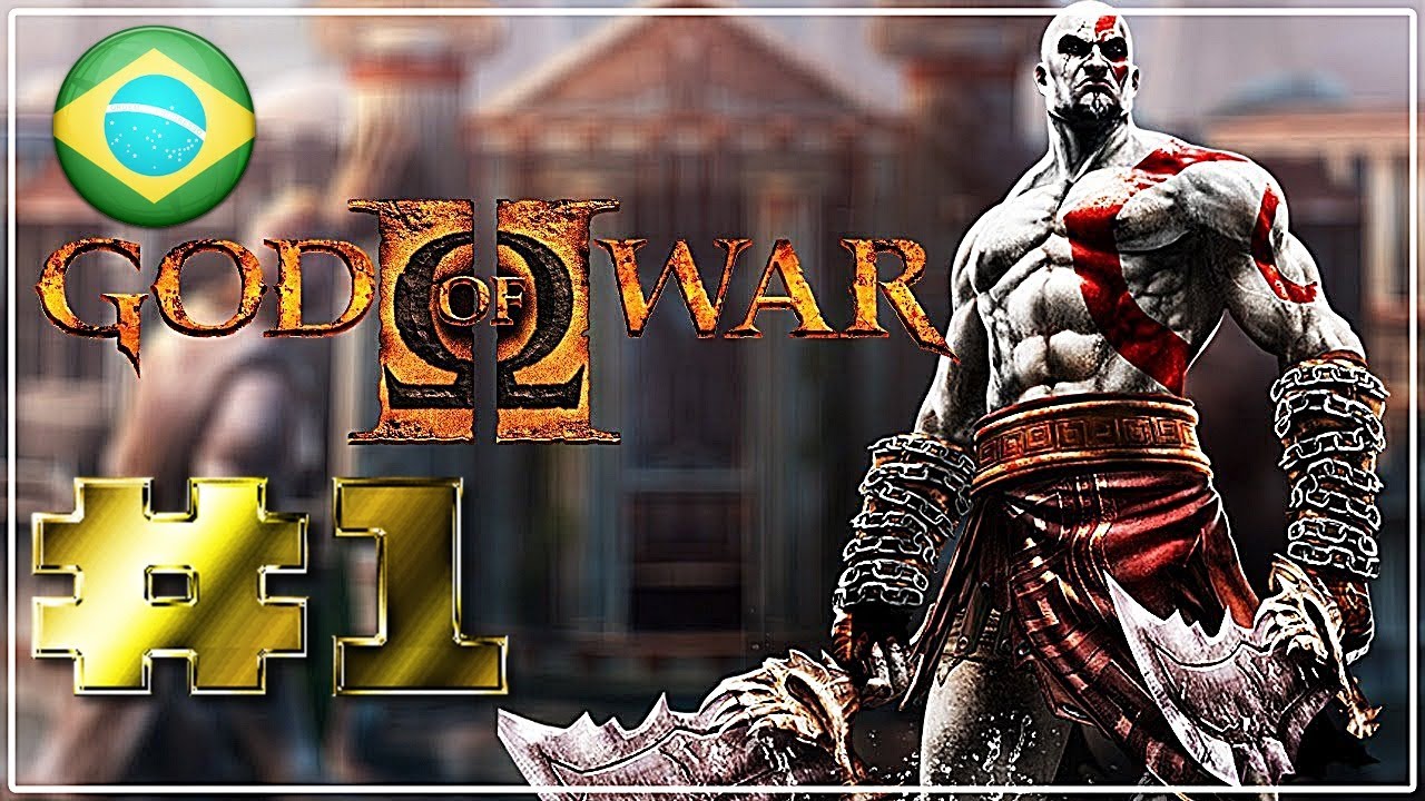 God of War 2 Dublado e Traduzido PT-BR - PS2 Rip 