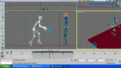 How to Apply Ragdoll to Biped 3Ds Max Tutorial Part 02