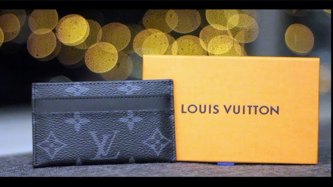 Auth Louis Vuitton Portemone Coin Purse Monogram Eclipse M64430 Car key case