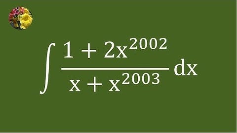 2023 MIT Integration Bee, qualifying test problem # 15 (2nd method)