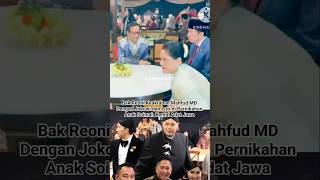 Bak Reoni Keakraban Mahfud MD Dengan Jokowi dan Istri di Pernikahan Anak Soimah
