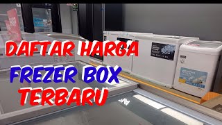 Cek Daftar Harga Frezer Box Terbaru