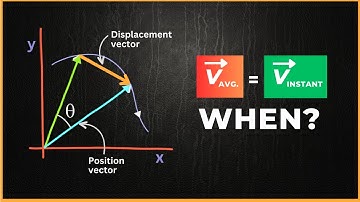Average Velocity and Instantaneous Velocity for: Motion in 2 Dimensions (Class 11 Physics)