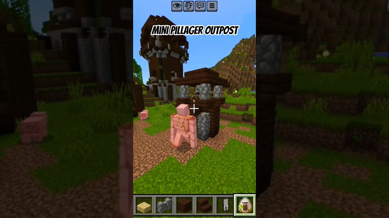 minecraft mini pillager outpost 
