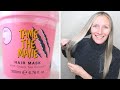 SO..? TAME THE MANE HAIR MASK REVIEW AND DEMO | success or fail?