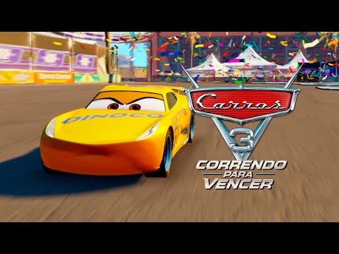 CARROS 3 (PS4/PS3/XBOX ONE/XBOX 360/Wii U/SWITCH) #18 - McQueen vs. Chick  Hicks! (Dublado em PT-BR) 