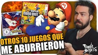 OTROS 10 JUEGOS que me parecieron ABURRIDÍSIMOS! Me vais a funar...