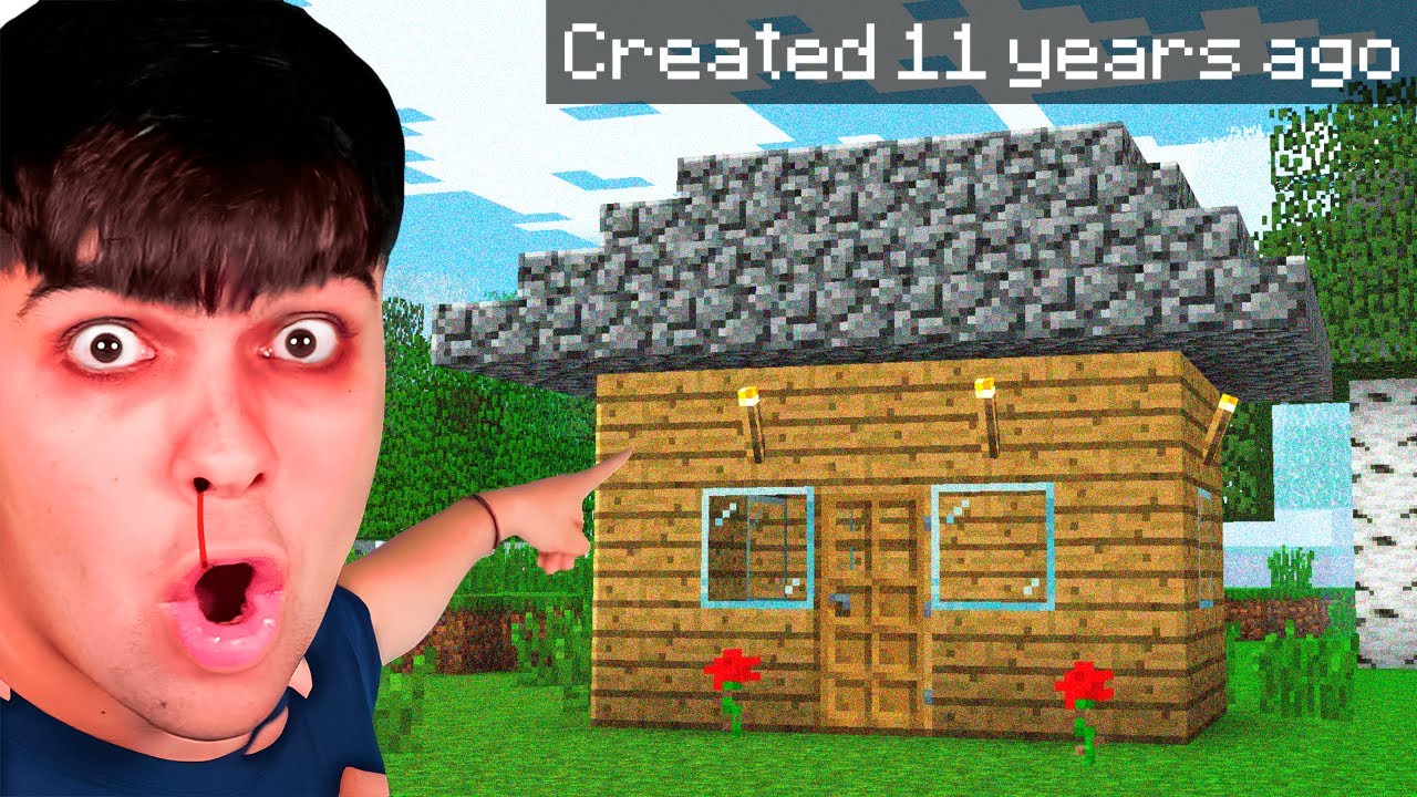 I Found My Old Minecraft World From 11 Years Ago - YouTube