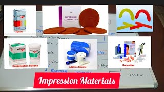 Impression materials in dentistry