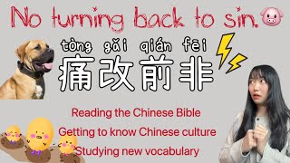 Lesson4 痛改前非#chineselanguage #chineseproverbs #hsk5 #chinesereading #chineselessons #chinese  