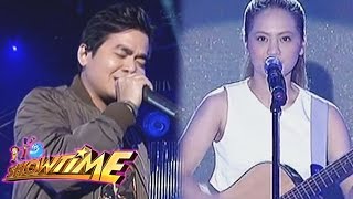 Jamming with Gloc-9 and Lirah Bermudez on It's Showtime