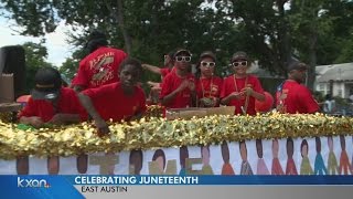 Families in East Austin celebrate Juneteenth