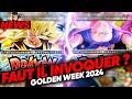 Les portails golden week 2024  faut il invoquer  dokkan battle