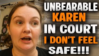 Karen LOSES IT In Court After Judge SHUTS DOWN Her Protection Order Madness!