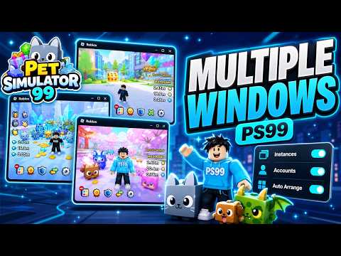 Multi Roblox: How to Launch Multiple Accounts at Once 2026 | Roblox Account Manager + Multi Instance