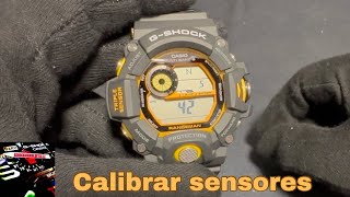 Calibrar sensores reloj rangeman gw9400