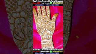 three flower +Leaf + jhumka pattern mehndi designs // full hand  wedding mehndi designs 2025 #mehndi