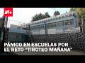 Reto viral de 'Tiroteo Mañana' genera alerta en escuelas de México - En Punto
