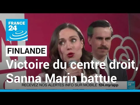 Législatives en Finlande : victoire du centre droit, Sanna Marin battue • FRANCE 24