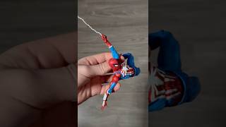 Is Hasbro insomniac spidey mid? #actionfigures #custom #custommafexinsomniacspiderman #spidermanps5