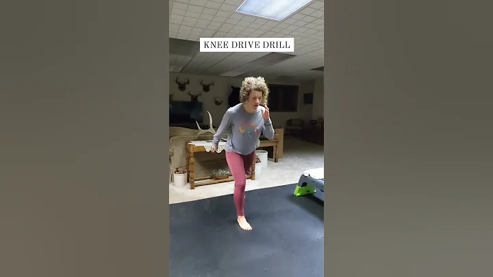 HOW TO RUN FASTER - RUNNER'S STRENGTH: Knee Drive Drill