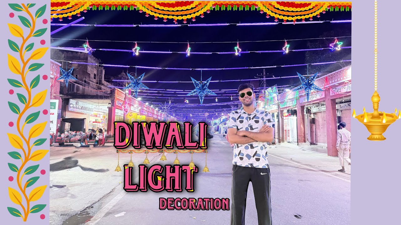 Jaipur Diwali light decoration | Diwali light | Diwali decoration | Happy Diwali 2025 