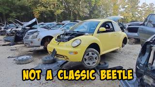 Junkyard Adventures: A 2000 Volkswagen "New" Beetle. How were these ever popular?