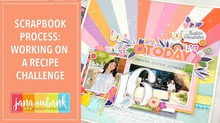 SCRAPBOOK PROCESS | Creating with a Recipe of Products from the Sept. 2023 Hip Kits