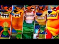 Evolution of Tiny Tiger in Games (1997-2021) Crash Bandicoot