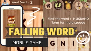 [GAMEPLAY] Falling Word Games - Addictive | Mobile Game screenshot 1